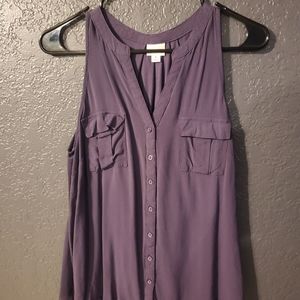 Merona tank with pockets